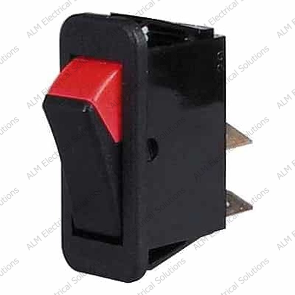(image for) Black/Red On/Off Rocker Switch