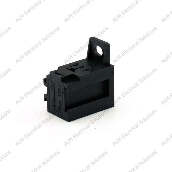 (image for) Micro Relay Base Holder and Mounting Bracket - For 4/5 Pin Relay