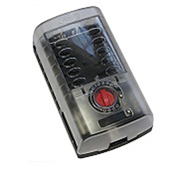 5026B 12 Way Marine Type Fuse Box With Dual Bus Bar 12 WAY MARINE