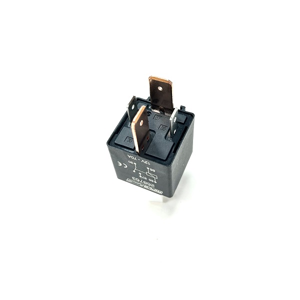 (image for) 12v 70A 4 Pin Relay - Heavy Duty Make & Break With Bracket