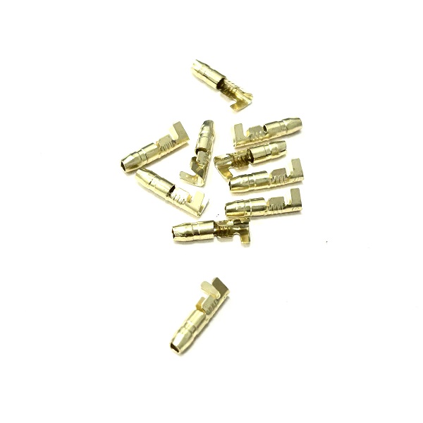 (image for) 3.9mm Japanese Style Brass Bullet Connectors - Male