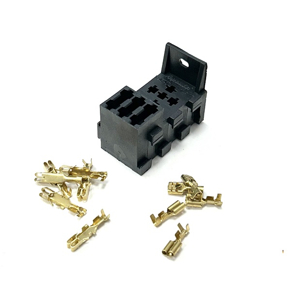 (image for) Combined Relay Base/Fuse Holder (3 Way) & Terminals
