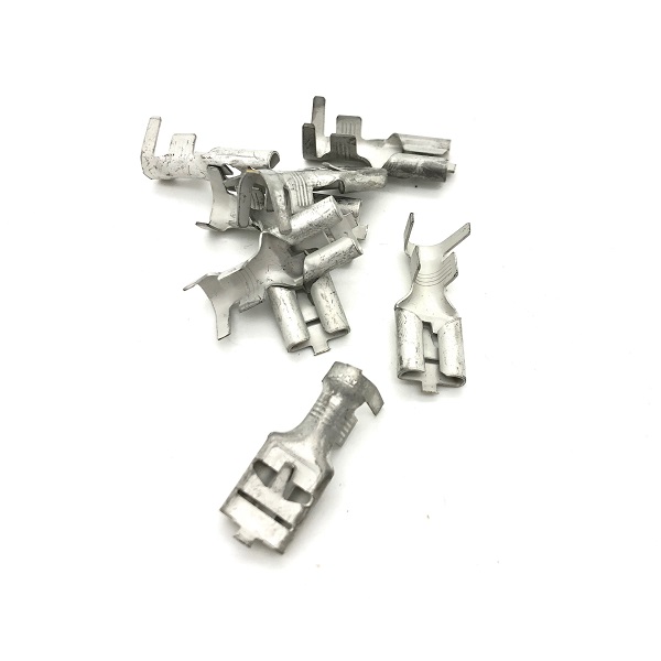 9.5mm Female Spade Lucar Terminal With Locking Tab 9.5mm Female Spade
