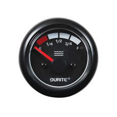 (image for) 12/24V Water Level Gauge, 90° Sweep Dial