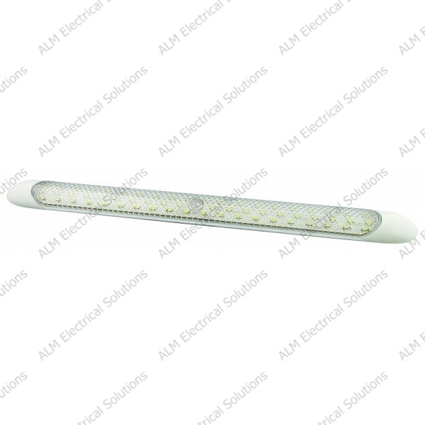 24V Interior Strip Lamp With Switch – 61 LED – Clear