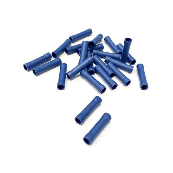 (image for) Blue Butt Splice Crimp Terminal - Pre-Insulated