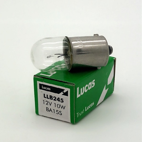 Lucas LLB245 - R10W BA15S SCC 12V 10W Clear Bulb