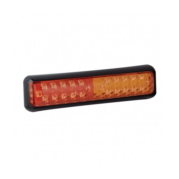 (image for) LED Autolamps 200mm Slim-Line LED Rear Light - Stop/Tail/Indicator Configuration