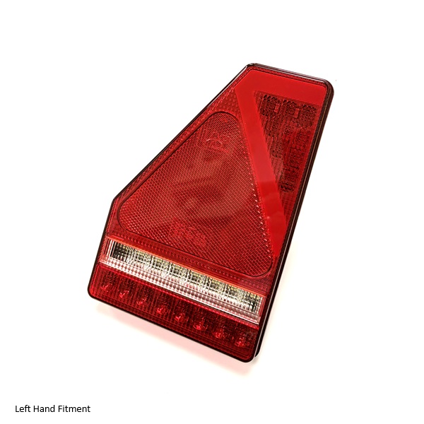 (image for) LAP Electrical LED Rear Combination Lamp & Reflector - Stop/Tail/Indicator/Reverse/Fog Configuration