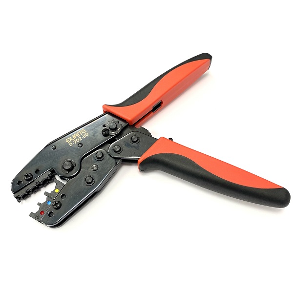 (image for) Ratchet Crimping Tool for Pre-Insulated Terminals - Durite