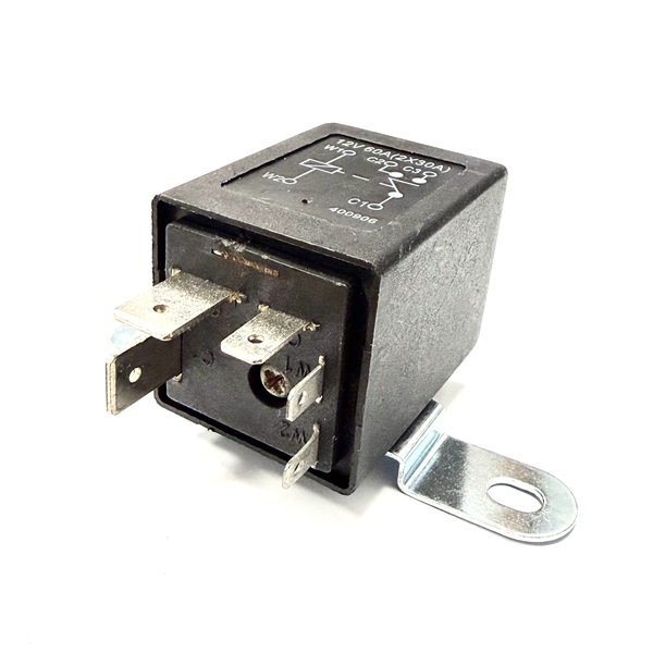 (image for) 12v 60A Twin Output Split Charge Relay With Bracket