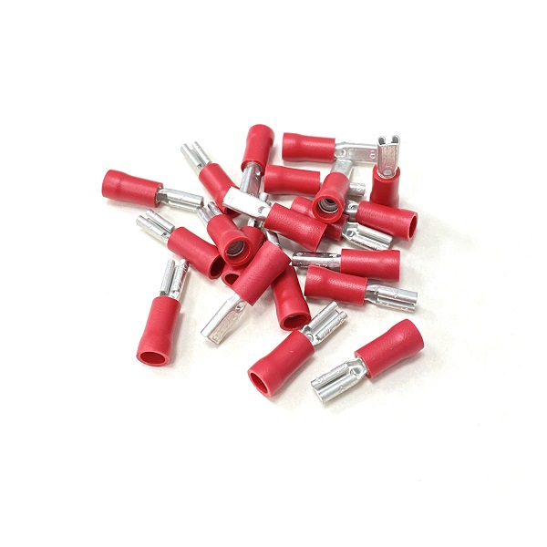 (image for) Red Pre Insulated 2.8mm Female Spade Terminal