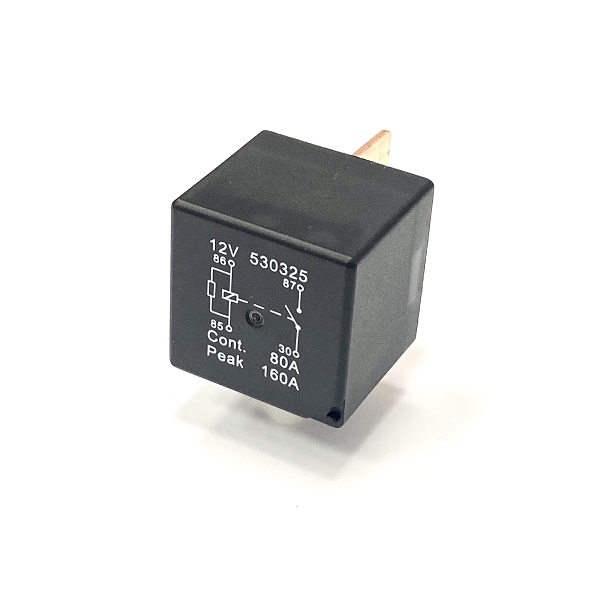 (image for) 12v 80A 4 Pin Relay - Heavy Duty Make & Break With Resistor