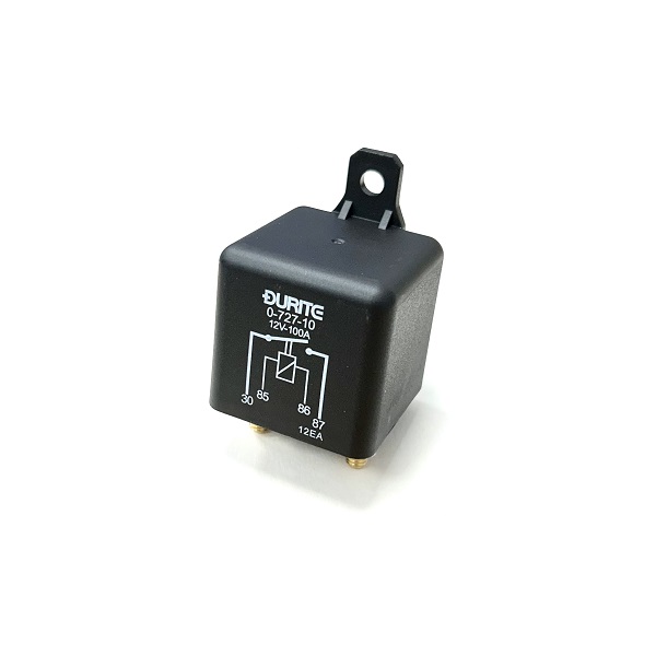 (image for) 12v 100A 4 Pin Relay Normally Open Heavy Duty M6 Terminals
