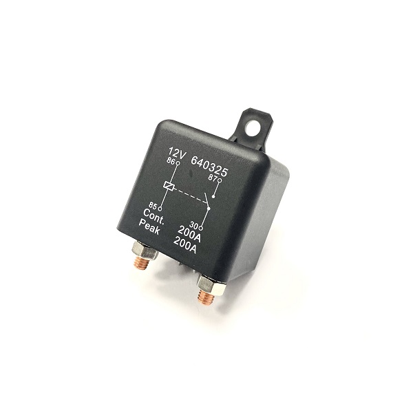 (image for) 12V 200A Heavy Duty Normally Open Relay - 2 x M6 Studs