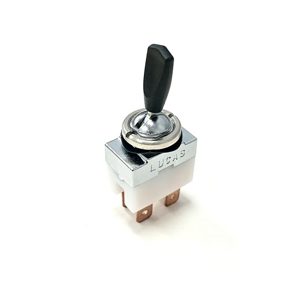 (image for) On/On Toggle Switch With Plastic Lever - SPST 108SA Lucas Type