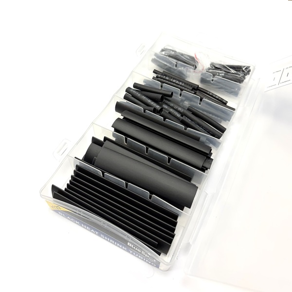 (image for) Heat Shrink Sleeving Assortment Kit - 127 Pieces