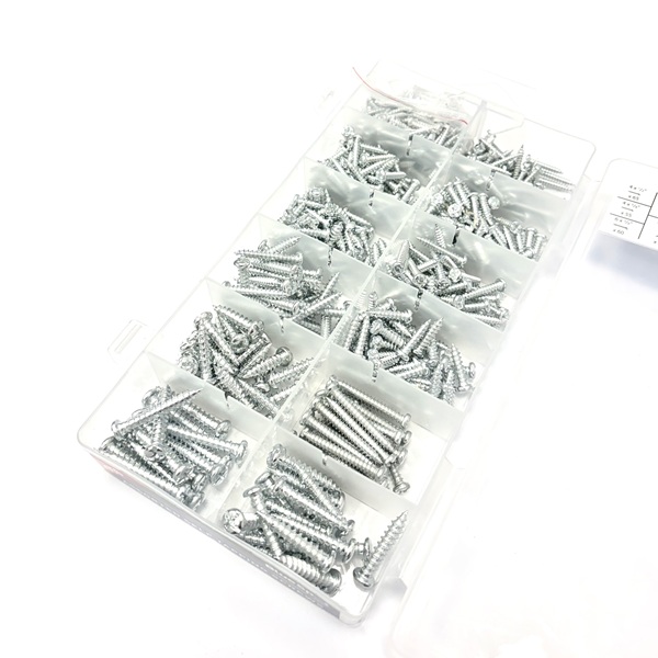 (image for) Self Tapping Screw Assortment Box - 550 Pieces