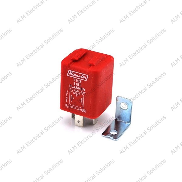 12v LED Compatible Indicator Flasher Unit/Relay Negative Earth [ALM