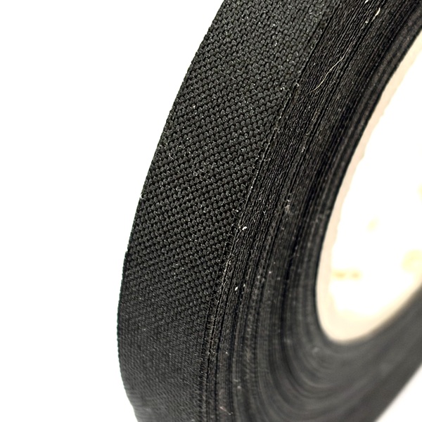(image for) Woven Cloth Harness Tape 9mm x 25mtr Roll - Thin Profile