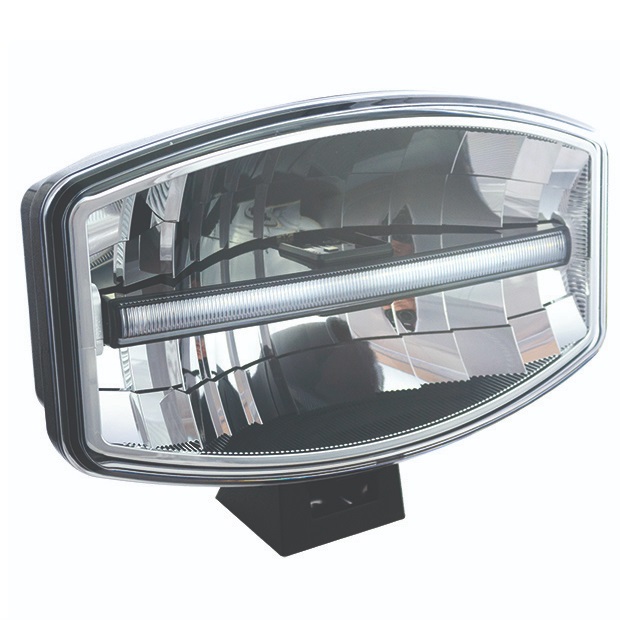 (image for) Oval LED Driving Lamp With Front Position Lamp - 6000K