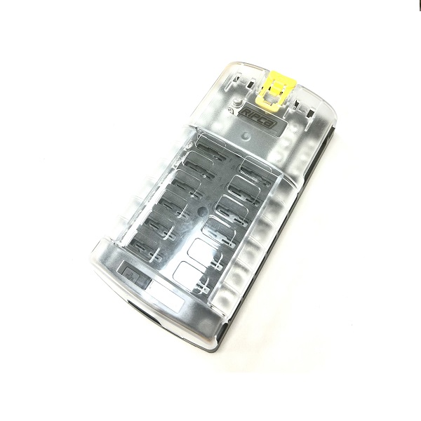 (image for) 12 Way Fuse Box With Dual Bus Bar & Cover