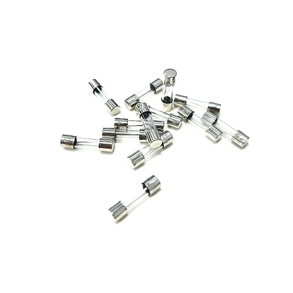 (image for) 20mm Glass Radio Fuses 5mm Ø 1A-15A Rated
