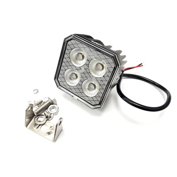 (image for) LAP Electrical Q-Lux 12v 16w Compact LED Worklamp With Bracket