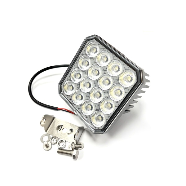 (image for) LAP Electrical Q-Lux 12v 64w LED Worklamp With Bracket - 4500 Lumens