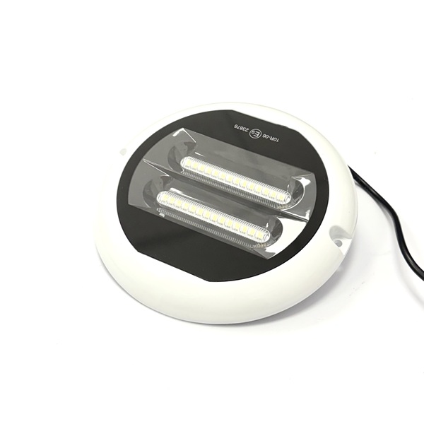 (image for) 130mm Round LED Interior Lamp 12/24v - 2000 Lumens
