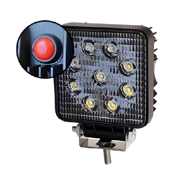 LAP Electrical 27w LED Worklamp With Bracket & On/Off Switch - 1800 Lumens (image for) LAP Electrical 27w LED Worklamp With Bracket & On/Off Switch - 1800 Lumens