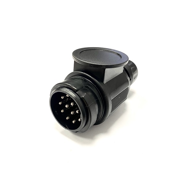 (image for) 13 Pin Trailer Plug - Nickel Plated Pins