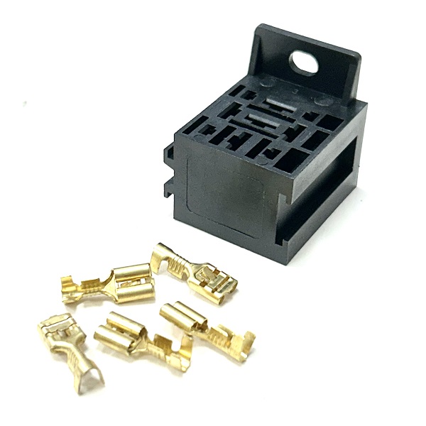 (image for) Standard Relay Base With Terminals - Bracket Or Gang Mounting