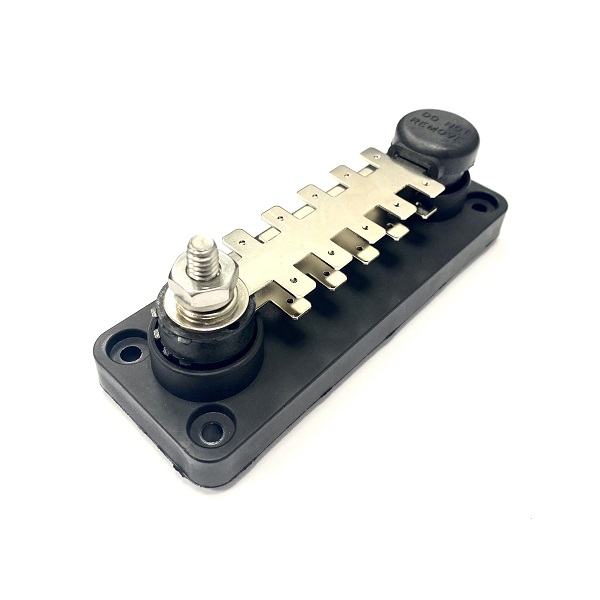 (image for) 20 Way Black Tab Type Bus Bar 120A - TTB720N14